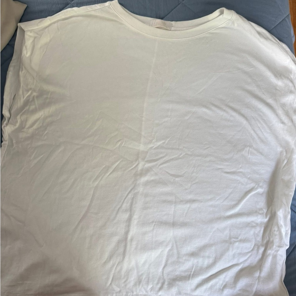 nuuds White Muscle Tee for Women